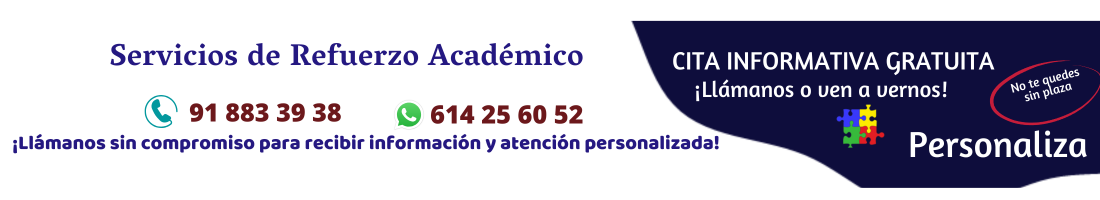 Academias de refuerzo en Alcalá de Henares